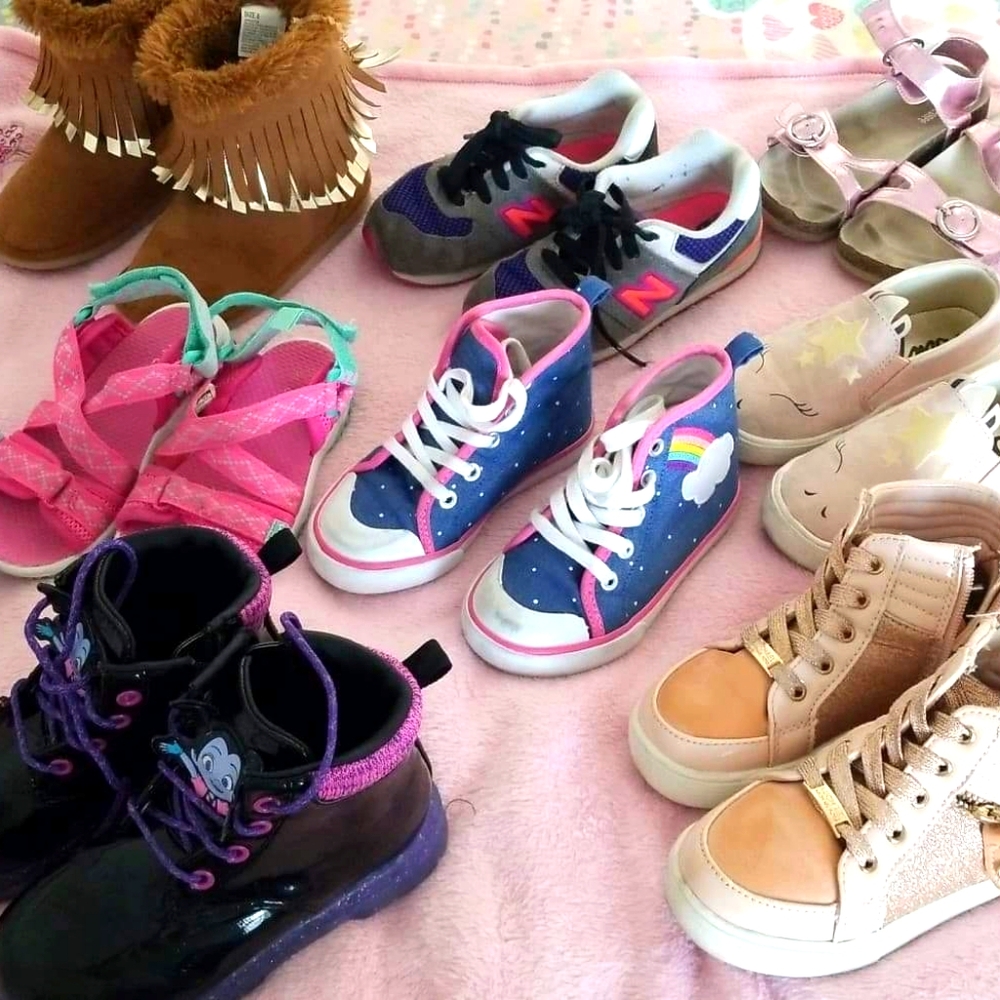 Toddler girl shoes size 8 and 9